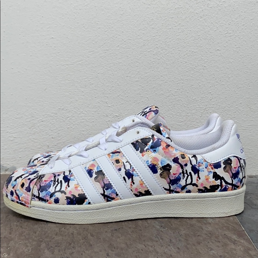 Adidas Superstar watercolor shelltoe unisex